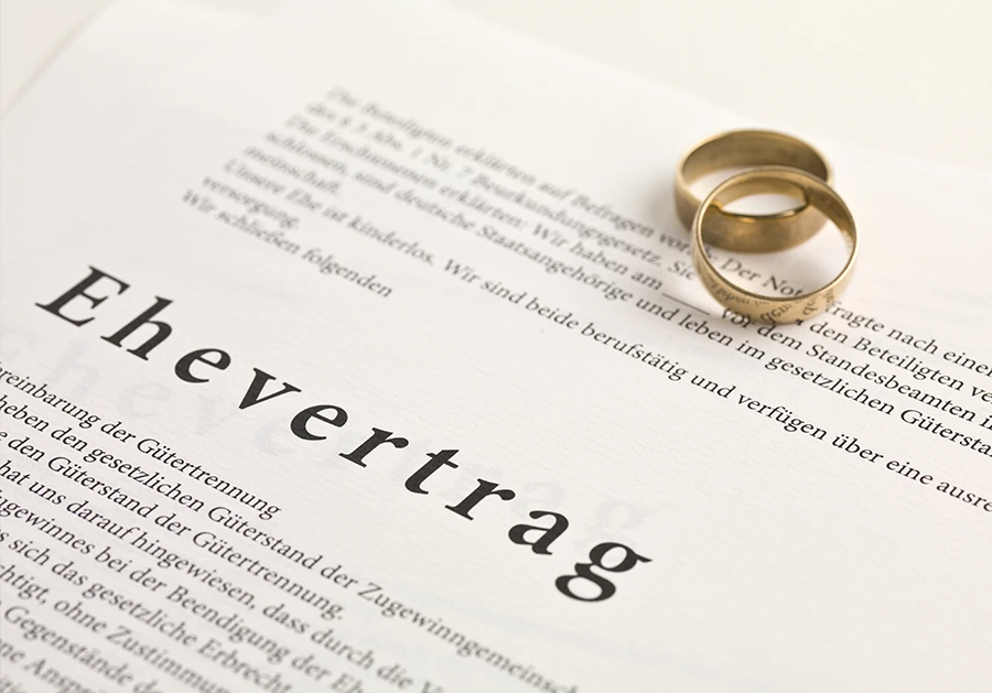 Ehevertrag Ehevertrag